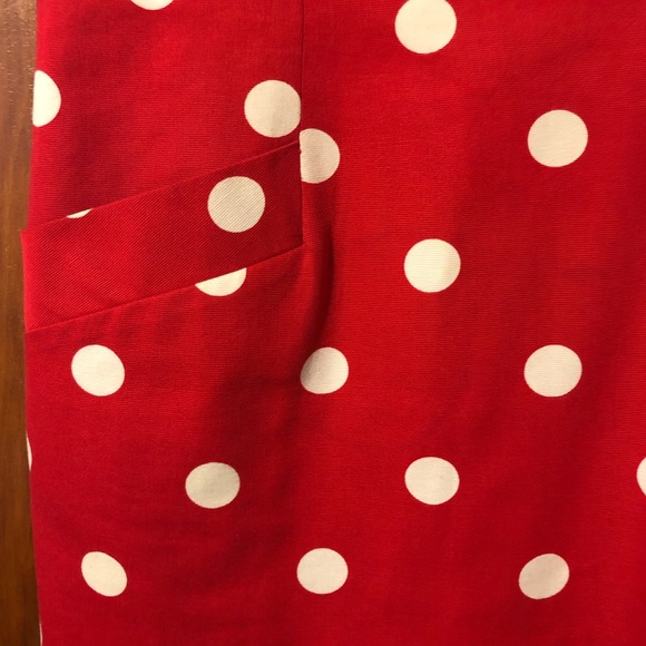 Vintage Scaasi Red Polka Dot Suit - Picture 2 of 8